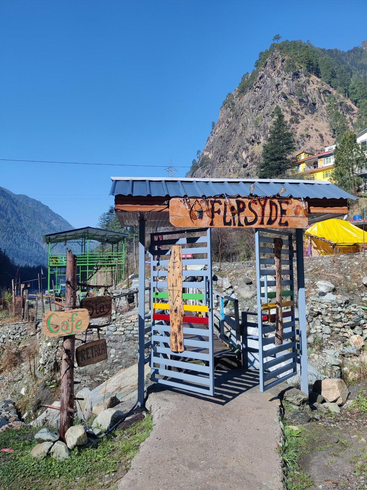 Hotel Flipsyde Retreat Kasol Exterior foto