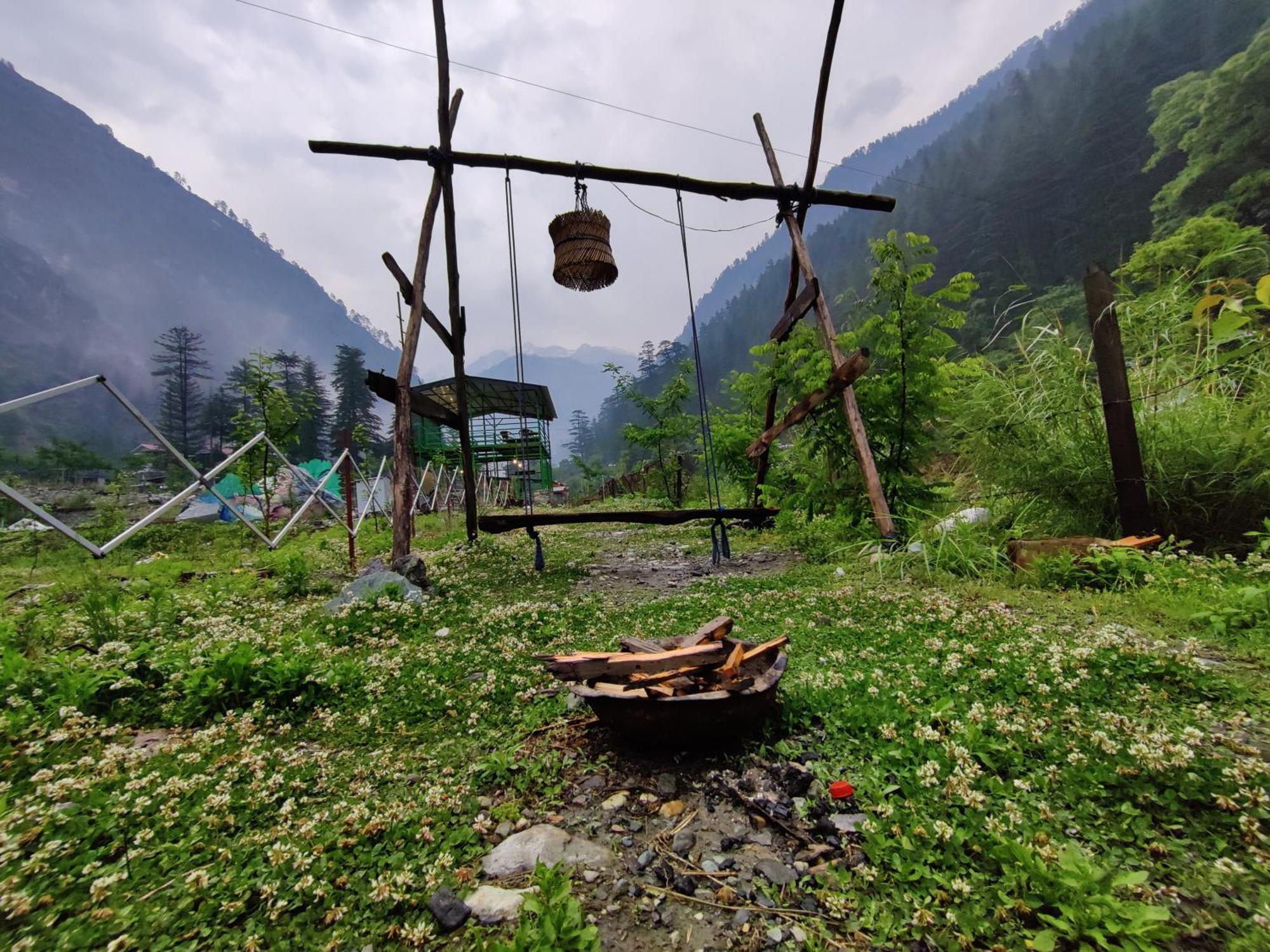 Hotel Flipsyde Retreat Kasol Exterior foto